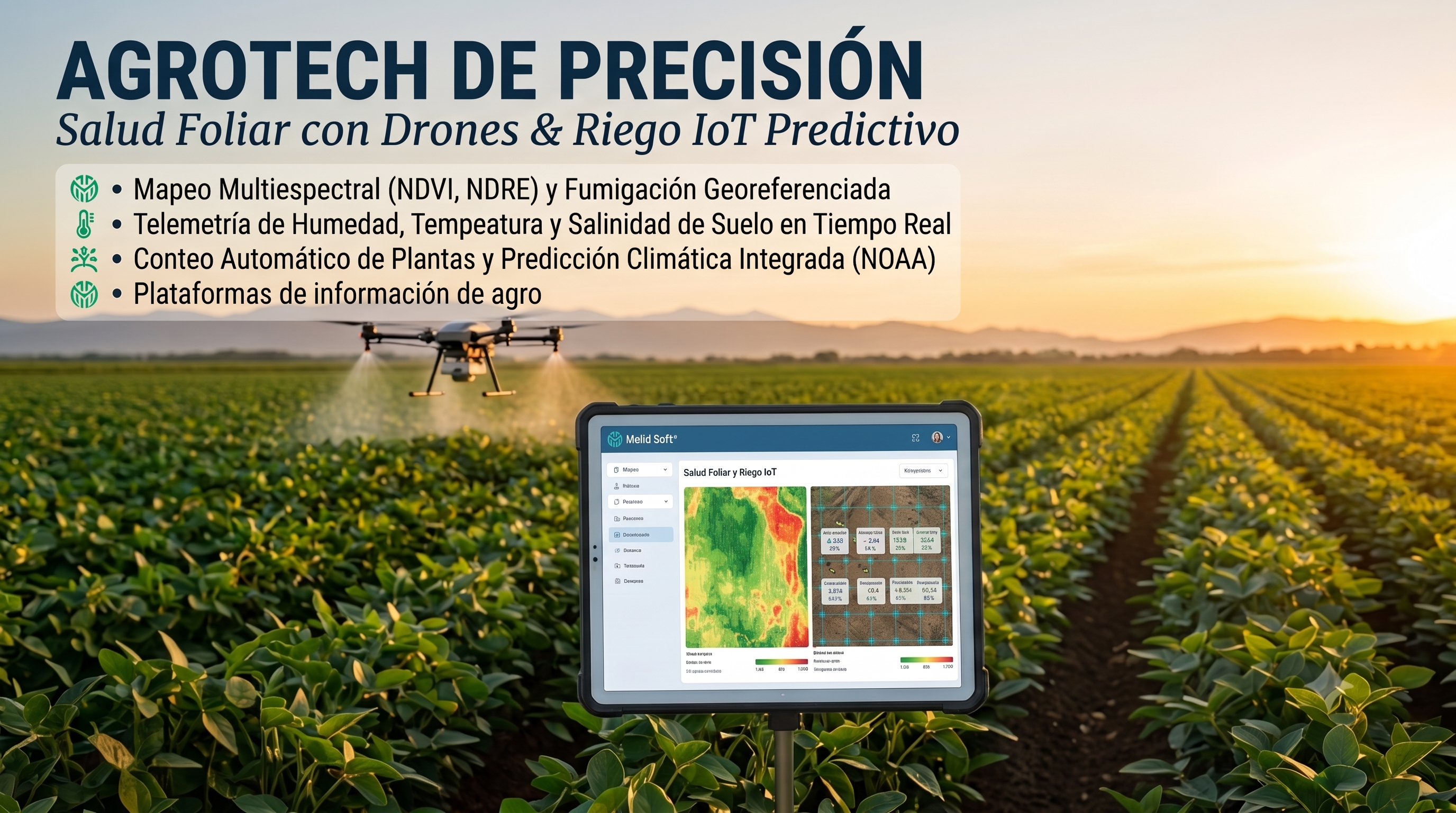 Agro-Drones Precision & Salud Foliar